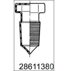 Пробка DURAN Group шлиф NS14/23, шестиугольная, стекло