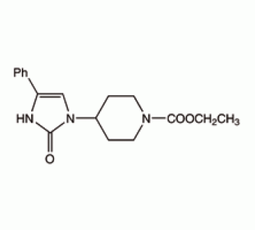 1 - (1-этоксикарбонил-4-пиперидинил) -4-фенил-4-имидазолин-2-он, 99%, Alfa Aesar, 1г