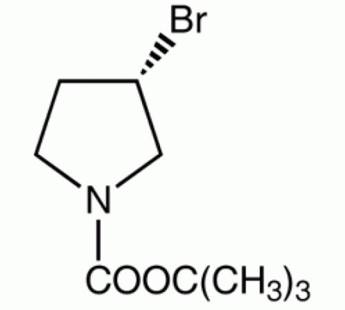 (S) - (+) - 1-Вос-3-бромпирролидин, 95%, Alfa Aesar, 1 г