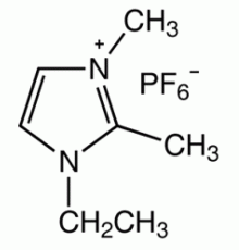 1-Этил-2, 3-диметилимидазолий гексафторфосфат, 98%, Alfa Aesar, 50 г