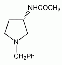 (S) - (-) - 1-бензил-3-ацетамидопирролидин, 98%, 99% эи, Alfa Aesar, 1 г