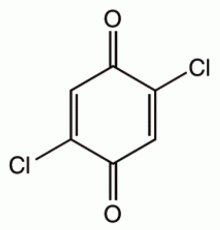 2,5-дихлор-p-бензохинон, 98%, Acros Organics, 1г