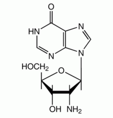 2'-амино-2'-дезоксиинозин, 98%, Alfa Aesar, 1г