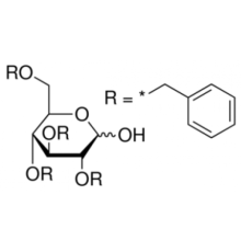 2,3,4,6-тетра-О-бензил-D-глюкопиранозы, 98 +%, Alfa Aesar, 1г