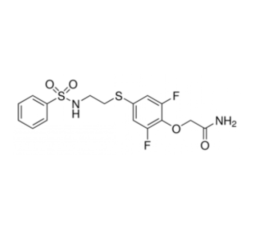 2,6-Дифтор-4- [2- (фенилсульфониламино) этилтио] феноксиацетамид  98% (ВЭЖХ), твердый Sigma D8941