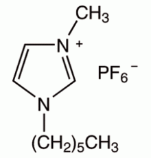 1-н-гексил-3-метилимидазолия, гексафторфосфат, 99%, Alfa Aesar, 5 г