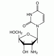 2'-амино-2'-дезоксиуридин, 98%, Alfa Aesar, 1 г