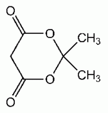 2,2-диметил-1,3-диоксан-4,6-дион, 98%, Acros Organics, 25г