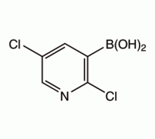 2,5-дихлорпиридин-3-бороновой кислоты, 95%, Alfa Aesar, 250 мг