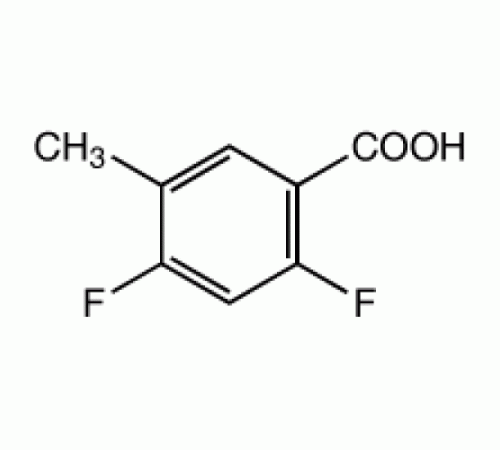 2,4-дифтор-5-метилбензойной кислоты, 98%, Alfa Aesar, 1г