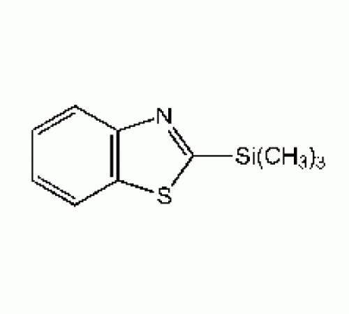 2 - (триметилсилил) бензотиазол, тек. 90%, Alfa Aesar, 1г