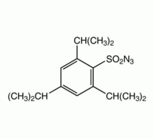 2,4,6-триизопропилбензолсульфонилазида, 98%, удар. с ок 10% воды, Alfa Aesar, 1 г