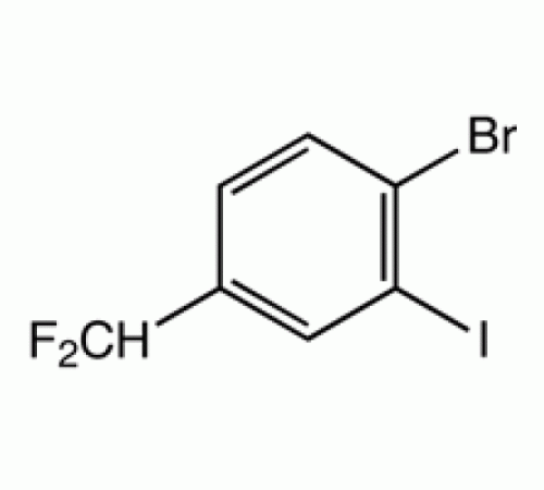 1-Бром-4-дифторметил-2-иодбензола, 97%, Alfa Aesar, 1г