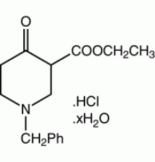 1-бензил-3-карбэтокси-4-пиперидон гидрохлорид, 97%, Acros Organics, 25г