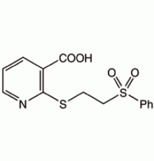 2 - [2 - (фенилсульфонил) этилтио] никотиновая кислота, 97%, 0, Alfa Aesar, 25 г