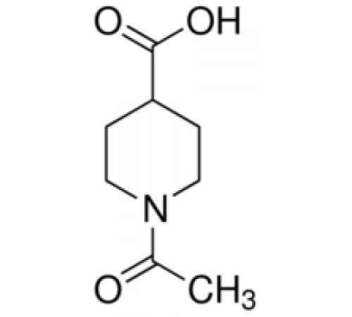 1-ацетил-4-пиперидинкарбоновая кислота, 99%, Acros Organics, 5г