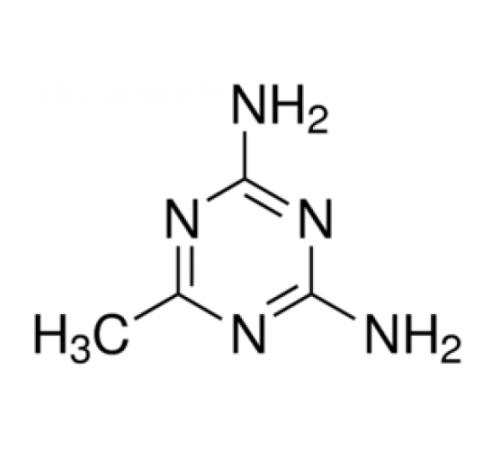 2,4-диамино-6-метил-1, 3,5-триазин, 96%, Alfa Aesar, 100 г
