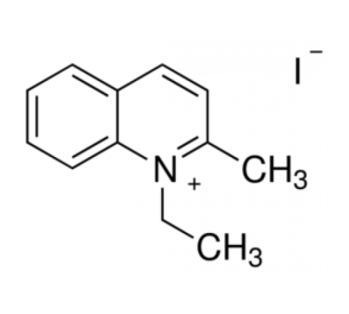 1-Этил-2-метилхинолиниевый йодид, 97%, Alfa Aesar, 25 г