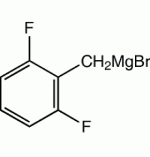 2,6-дифторбензилмагнийбромид, 0,25 М в 2-MeTHF, Alfa Aesar, 100мл