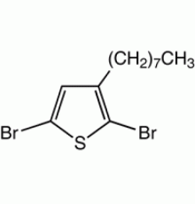 2,5-дибром-3-н-октилтиофен, 96%, Alfa Aesar, 5 г