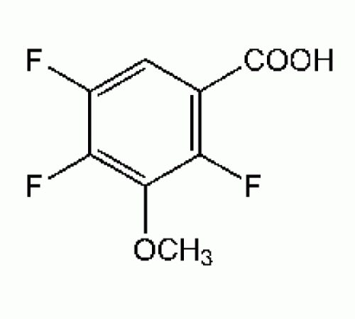 2,4,5-трифтор-3-метоксибензойной кислоты, 98%, Alfa Aesar, 1г