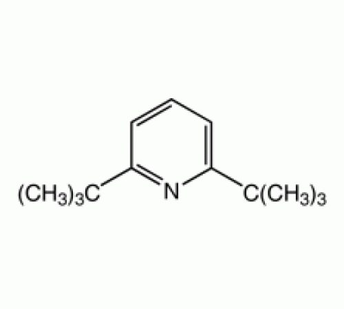 2,6-ди-трет-бутилпиридин, 97%, Acros Organics, 25г