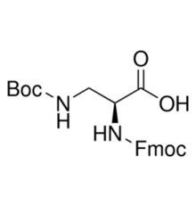 (S) -3 - (Boc-амино) -2 - (Fmoc-амино) пропионовой кислоты, 95%, Alfa Aesar, 1г