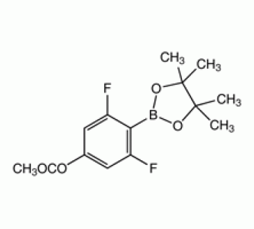 2,6-дифтор-4- (метоксикарбонил) бензолбороновой пинакон кислоты, 96%, Alfa Aesar, 1г