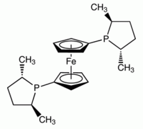 1,1 '-бис [(2S, 5S) -2,5-диметил-1-фосфоланил] ферроцена, 97 +%, Alfa Aesar, 250 мг
