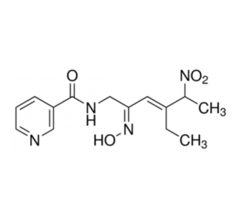 (β (Eβ4-Этил-β [(Zβгидроксииминоβ5-нитро-3-гексен-1-илникотинамид  97% Sigma E3020