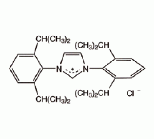 1,3-Бис- (2,6-диизопропилфенил) имидазолия хлорид, 97%, Alfa Aesar, 5 г