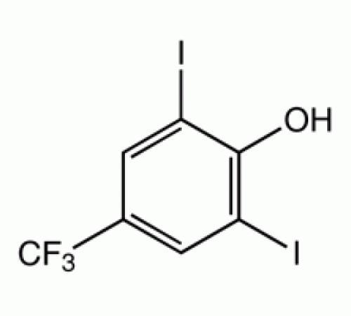 2,6-дийод-4- (трифторметил) фенол, 97%, Alfa Aesar, 1г