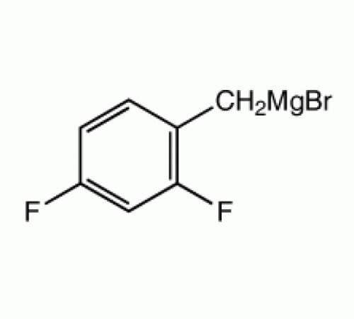 2,4-Дифторбензилмагнийбромид, 0,25 М в 2-MeTHF, Alfa Aesar, 100мл