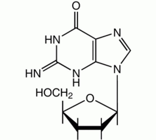 2 ', 3'-Дидезоксигуанозин, 90 +%, Alfa Aesar, 50 мг