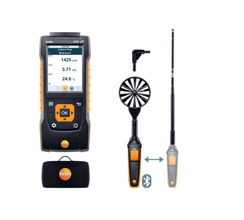 Комплект Testo 440dP для вентиляции №1